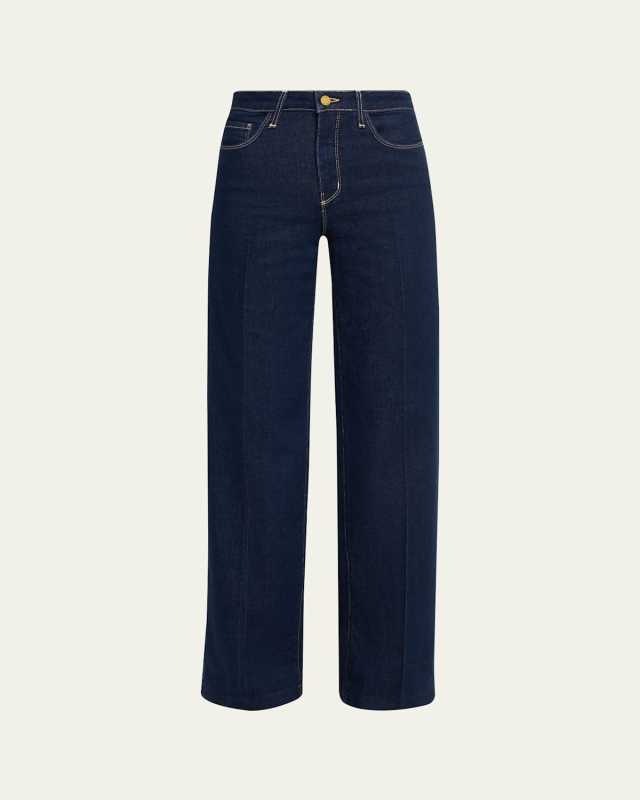 Clayton High Rise Wide-Leg Jeans